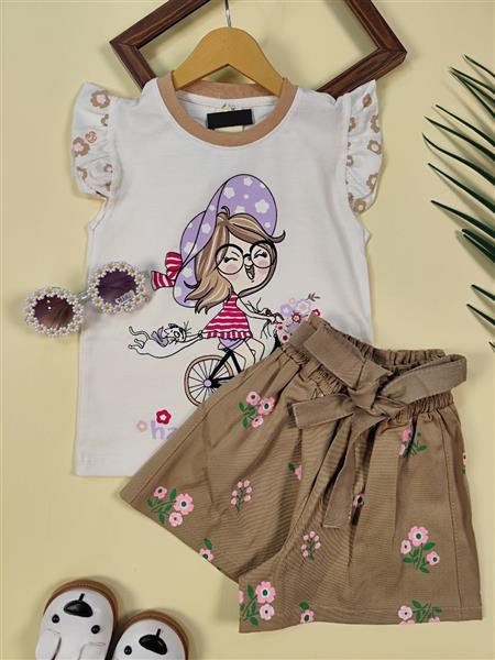 تیشرت شلوارک happiness girl 