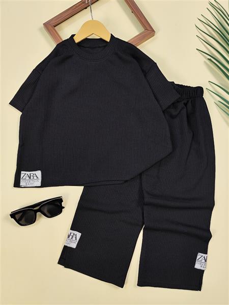 کراپ شلوار black zara 
