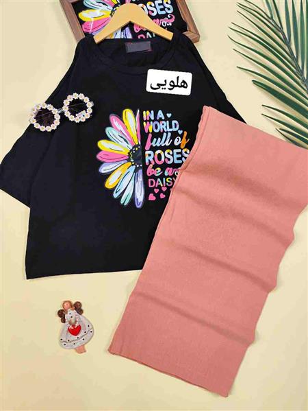 کراپ شلوار full of roses 