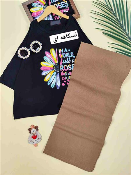 کراپ شلوار full of roses 