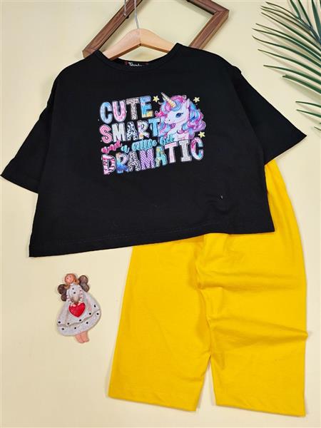 کراپ شلوارک تکشاخ cute smart