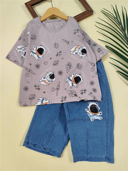 تیشرت شلوارک space bear