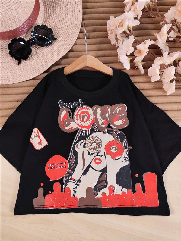 کراپ دختر love donat 