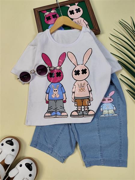 تیشرت شلوارک two rabbits