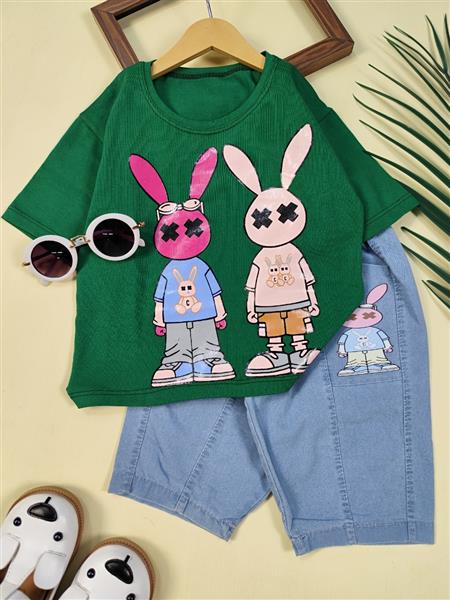 تیشرت شلوارک two rabbits