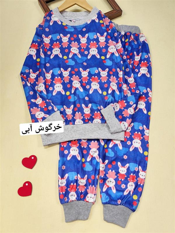 بلوز شلوار مخملی کارتونی fall
