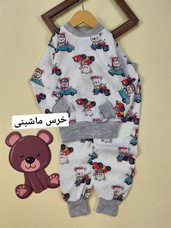 بلوز شلوار مخملی کارتونی fall