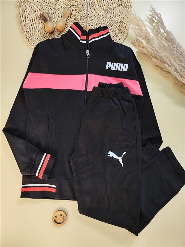 سویشرت شلوار نوار رنگی puma
