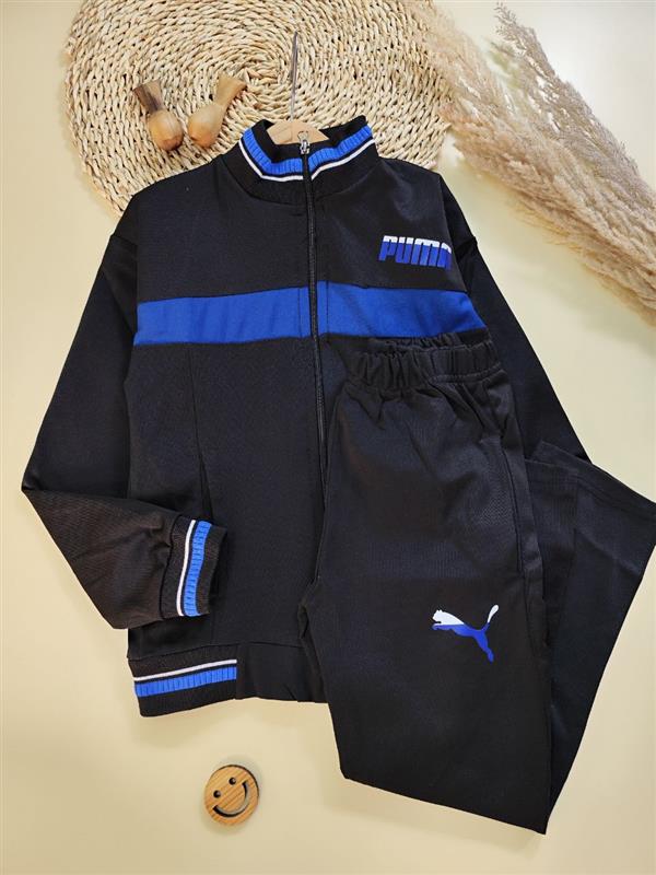 سویشرت شلوار نوار رنگی puma