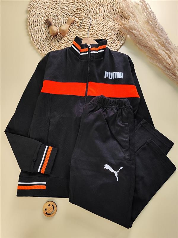 سویشرت شلوار نوار رنگی puma