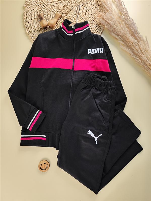 سویشرت شلوار نوار رنگی puma