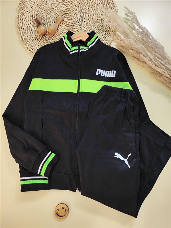 سویشرت شلوار نوار رنگی puma