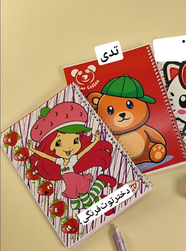 دفتر فنری فانتزی (50برگ)
