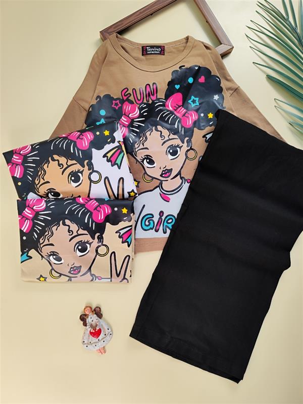 کراپ شلوار Fun girl