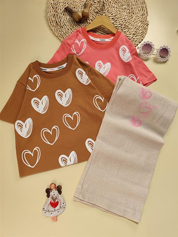 تیشرت شلوار bublde heart