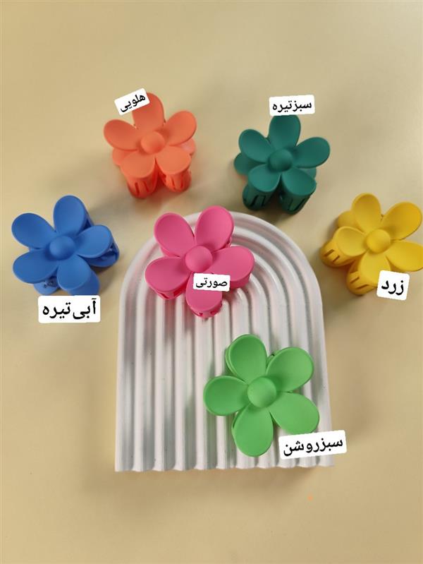 گیره گل رنگی 2