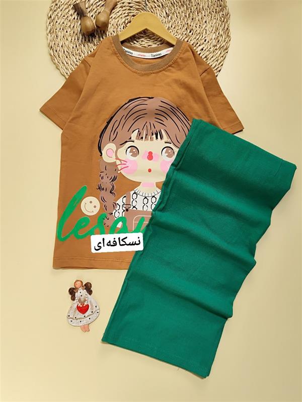تیشرت شلوار دختر موشی