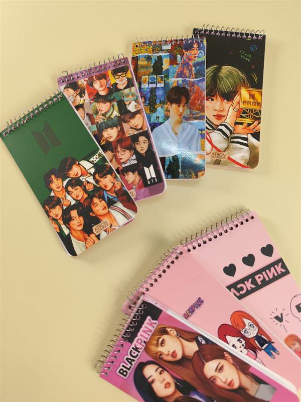 دفترچه BTS & Black Pink
