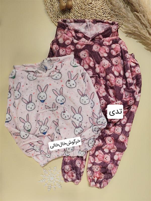 هودی شلوار چاپی فانتزی 2