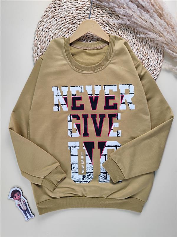 بلوز تک پسرانه Never