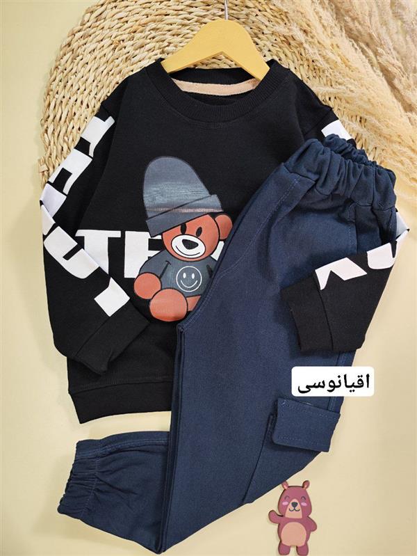 بلوز شلوار خرس عروسکی مشکی