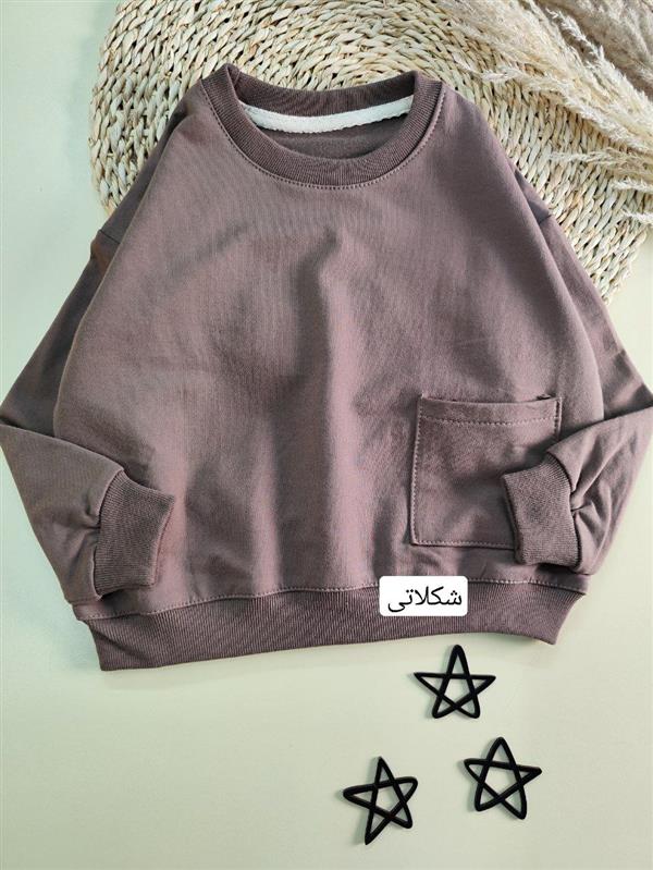 بلوز تک جیب دار رنگی 