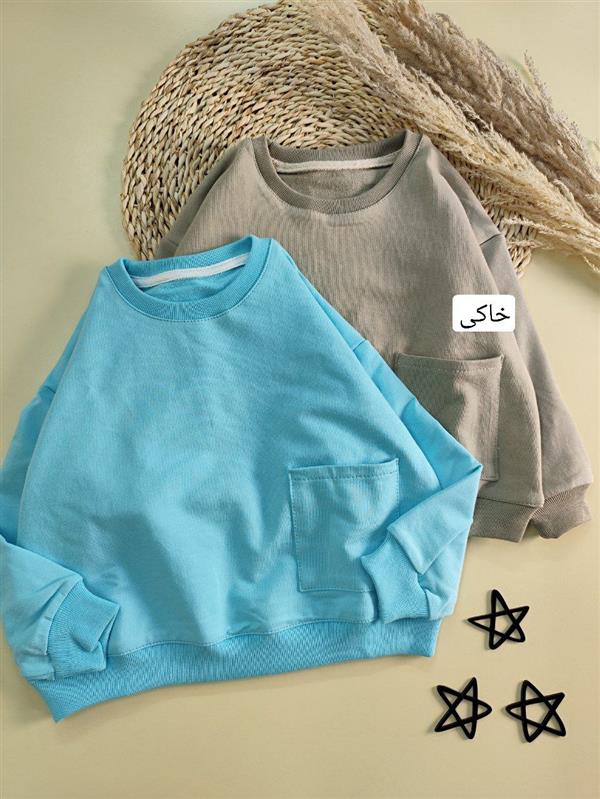 بلوز تک جیب دار رنگی 