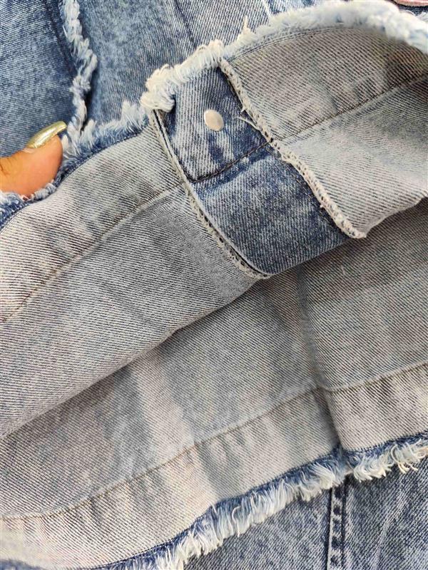 کت کراپ و  شلوار جین خرگوش hug