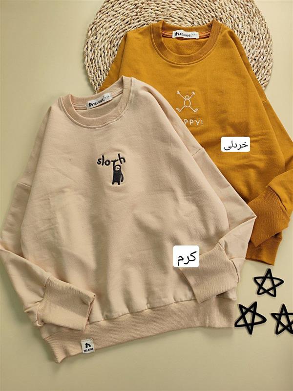 بلوز تک رنگی چاپی (فینگردار)