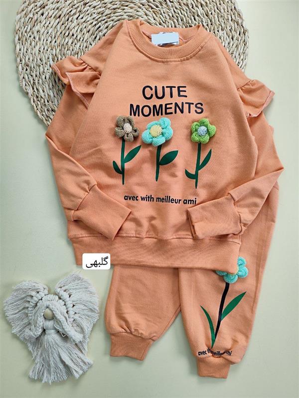 بلوز شلوار گل Cute moments 