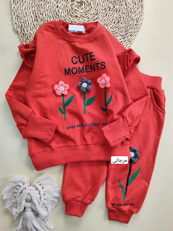 بلوز شلوار گل Cute moments 