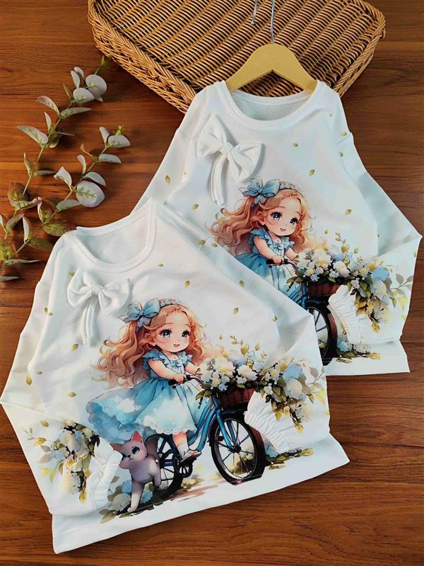 بلوز تک دختر Biker 