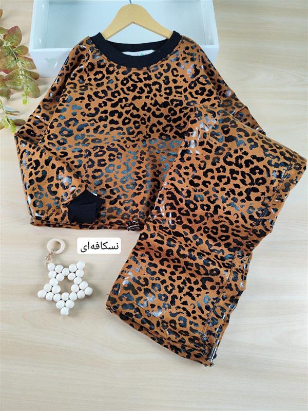 کراپ شلوار شاین پلنگی 