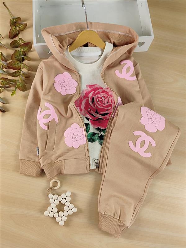 سه تیکه گل Pink 