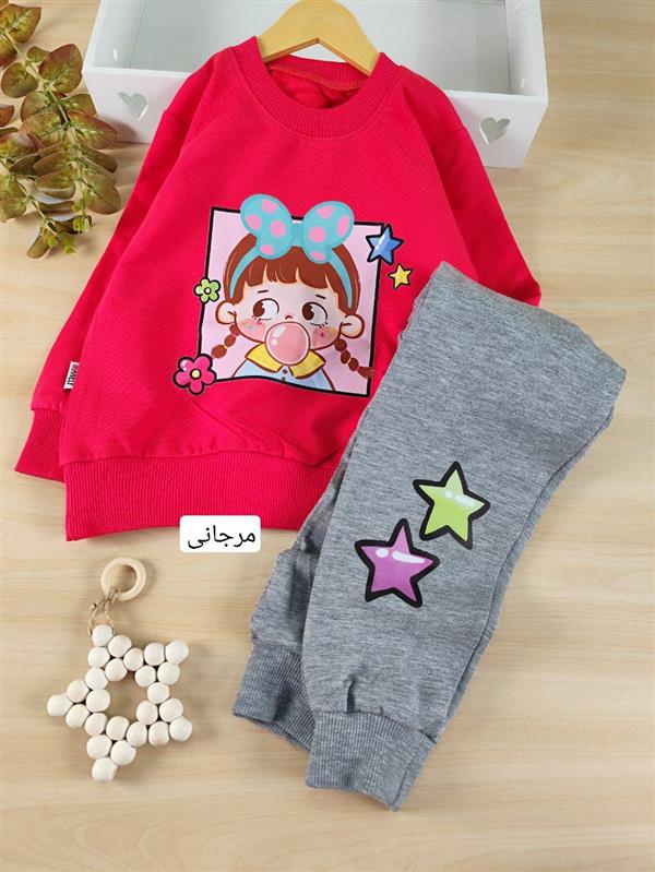 بلوز شلوار دختر bubble girl
