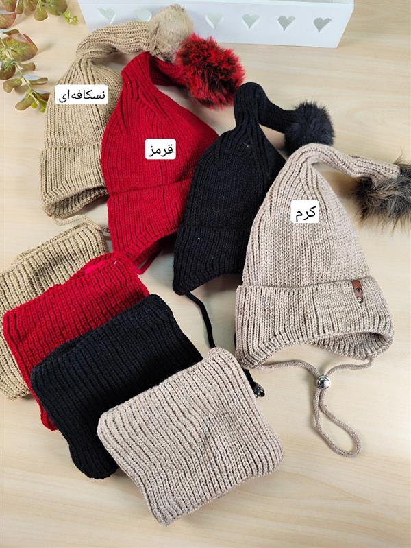 کلاه و رینگ بابانوئلی 
