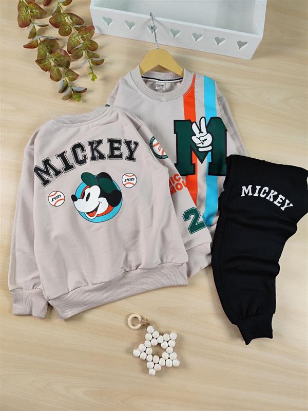 بلوز شلوار بیس بال Mickey 
