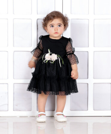 پیراهن مشکی دوگل