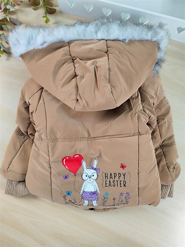 کاپشن خرگوش بادکنکی Happy