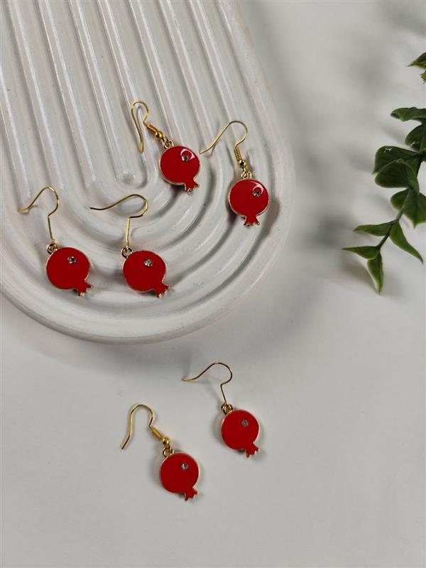 گوشواره انار و هندوانه 