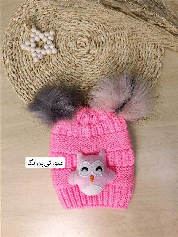 کلاه پوم دار عروسکی 