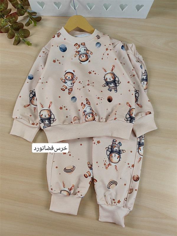 بلوز شلوار طرح بامزه اسپرت 