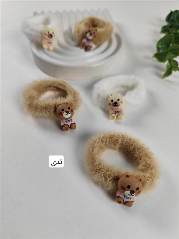 کش خز طرح دار (دوتایی)