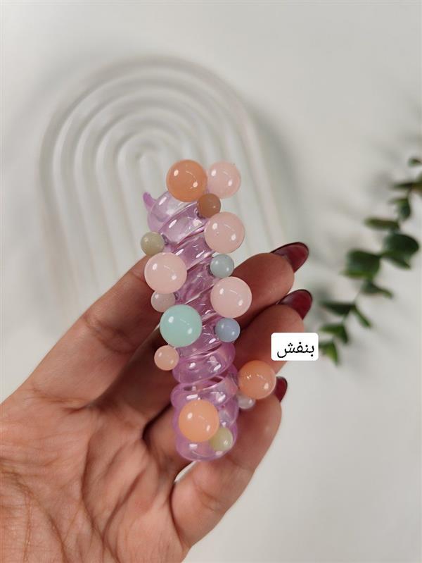 کش فنری حباب رنگی 