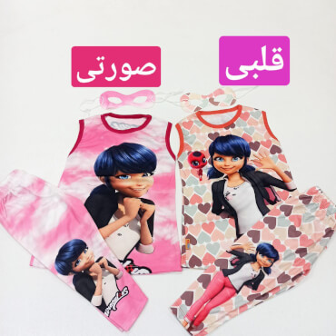 تاپ و ساپورت کفشدوزکی بانقاب