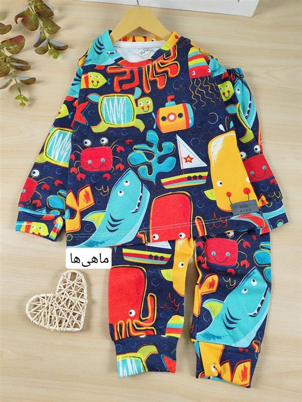 بلوز شلوار طرحدار گوگولی 