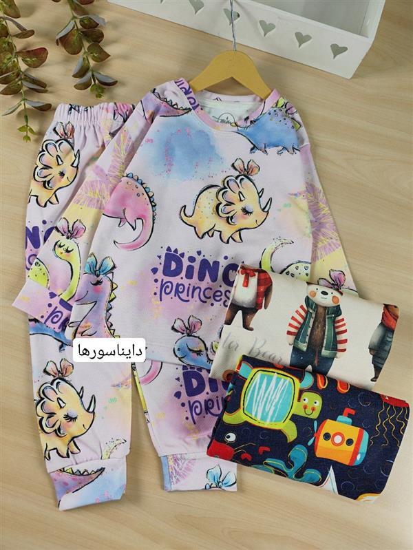 بلوز شلوار طرحدار گوگولی 