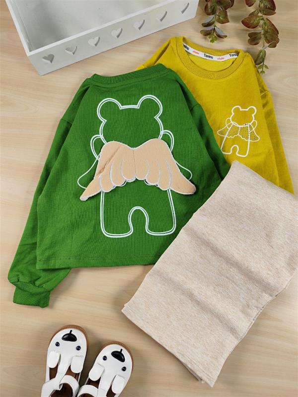 کراپ شلوار Teddy angel 