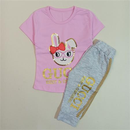 تیشرت شلوارک خرگوش gucci