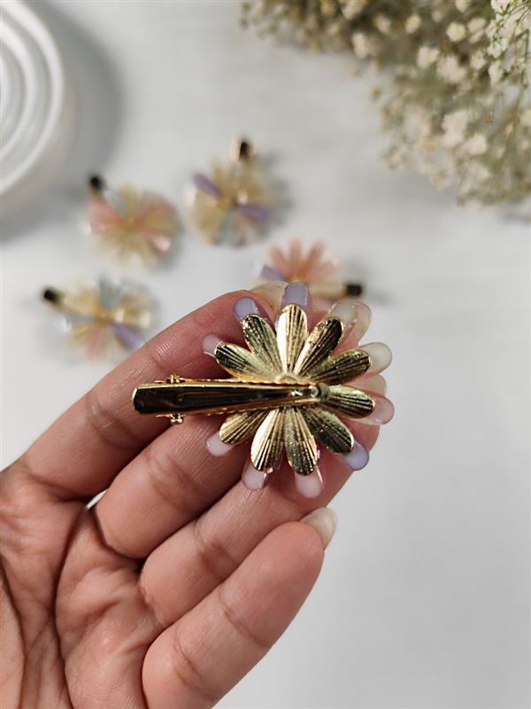 گیره گل انبری رنگی